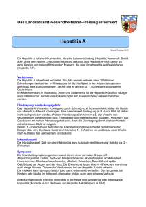 Hepatitis A - Landratsamt Freising