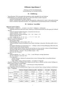 Effiziente Algorithmen 2 - [choerbaert.org [ˈχœrbɛrt]]