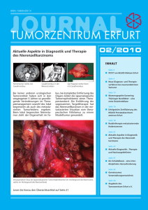 Heft 2/2010 - Tumorzentrum Erfurt