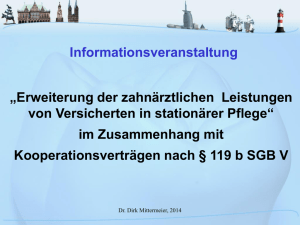 Vortragsfolien zur Infoveranstaltung