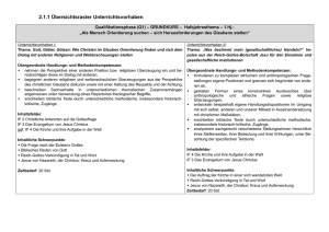 2.1.1 Übersichtsraster Unterrichtsvorhaben