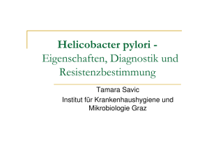 Vortrag Savic H. pylori Frühstück