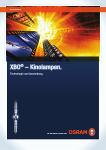 XBO® – Kinolampen.