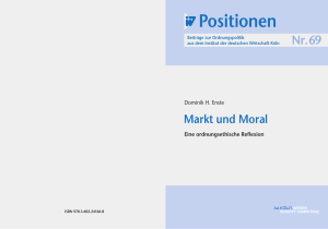 Markt und Moral