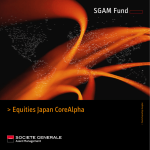 Equities Japan CoreAlpha SGAM Fund