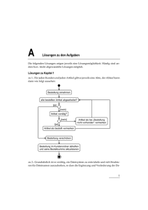 Lösungen zu den Aufgaben