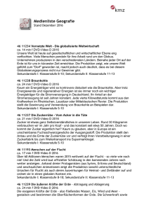 Medienliste Geografie - Kreismedienzentrum Tuttlingen