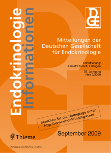 3/2009 - Deutsche Gesellschaft für Endokrinologie