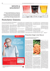 Risikofaktor Diabetes 11/2016