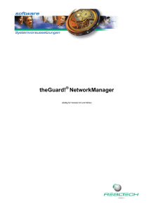 theGuard! NetworkManager