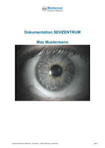 Dokumentation SEHZENTRUM Max Mustermann