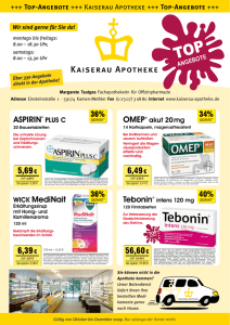 Top-Angebote - Kaiserau Apotheke