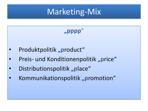 Marketing-Mix - CC