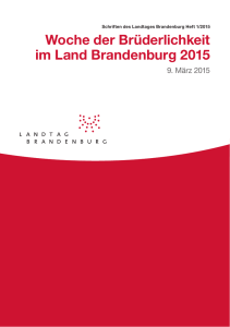 Woche der Brüderlichkeit 2015 im Land Brandenburg [ PDF , 3.4 MB]