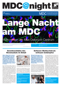 Lange Nacht am MDC - Max Delbrück Center for Molecular Medicine