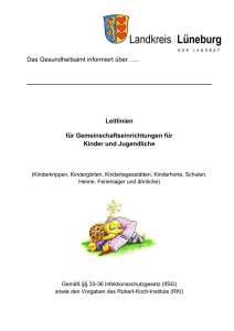 Schutzimpfungen - Landkreis Lüneburg