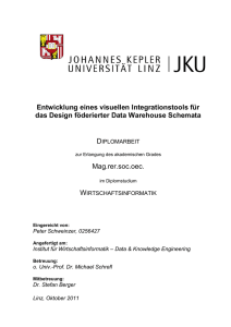 Entwicklung eines visuellen Integrationstools für das Design