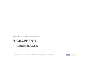 9 Graphen 1: Grundlagen