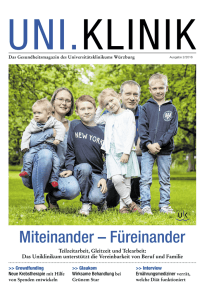 Ausgabe 2/2016  - Universitätsklinikum Würzburg