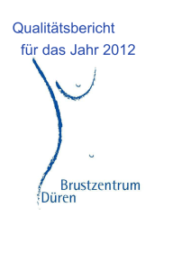 Qualitätsbericht Brustzentrum Düren 2011