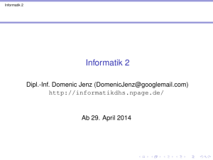 Informatik 2