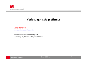Vorlesung 4: Magnetismus