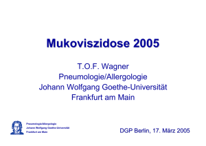 Mukoviszidose 2005
