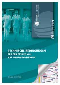 Technische Hintergründe - Krammer und Partner GmbH