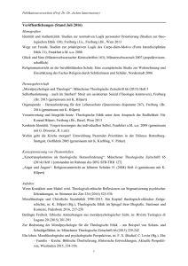 Publikationsverzeichnis - Katholisch-Theologische Fakultät