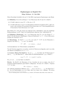 Ergänzungen zu Kapitel II.3 - Mathematik@TU