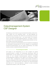 CSF Designer - fis kordoba