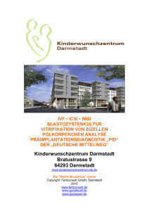 Kinderwunschzentrum Darmstadt Bratustrasse 9 64293 Darmstadt