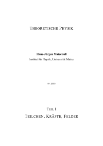 Was ist eine physikalische Theorie?