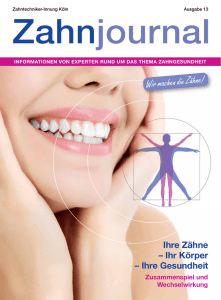 Broschüre - Zahnjournal