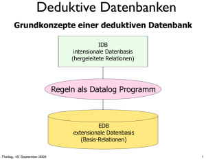 Deduktive Datenbanken