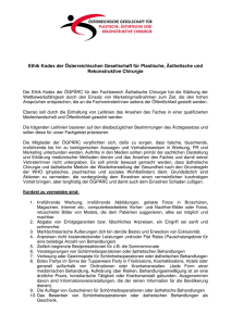 Ethik-Kodex der ÖGPÄRC - Österreichische Gesellschaft für