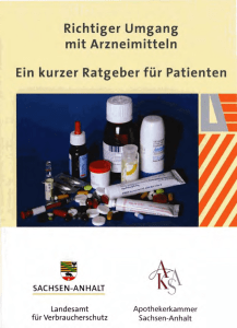 Ein kurzer Ratgeber für Patienten