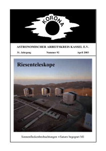2/2003 - Astronomischer Arbeitskreis Kassel e.V.