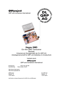 Hegau SMD - QRPproject!
