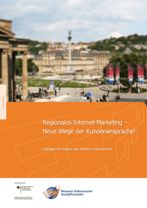Regionales Internet-Marketing – Neue Wege der Kundenansprache!