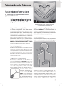 Download-Aufklärungsbogen für die Gastroskopie - praxis