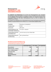 Zwischenbericht - Österreichische Bautechnik Vereinigung