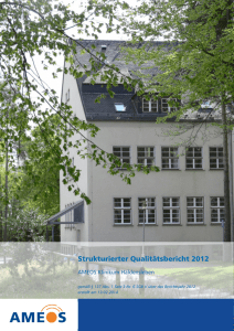 Qualitätsbericht 2012 AMEOS Klinikum Haldensleben