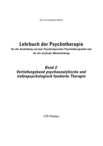 Lehrbuch der Psychotherapie (Band 2)