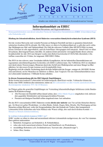 Newsletter 06-2011 EHEC - Pegasus Fachgesellschaft