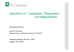 1. OpenSim 0.4