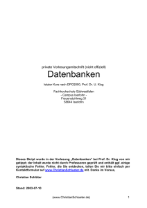 Datenbanken