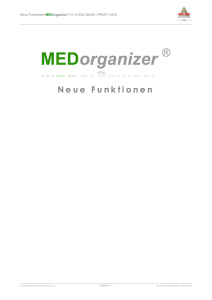 Benutzerhandbuch MEDorganizer