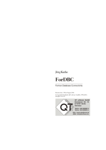 documentation - QT software WebSite