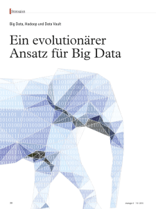 Ein evolutionärer Ansatz für Big Data